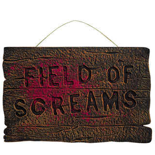 Field of Screams Sign 14.5