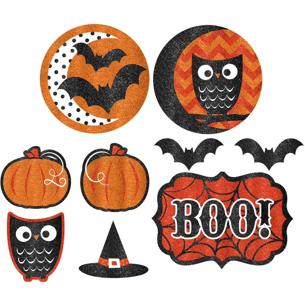 Halloween Glitter Cutout Value Pack