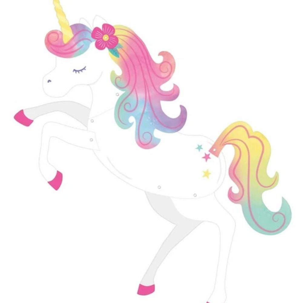 Enchanted Unicorn Jointed Cutout