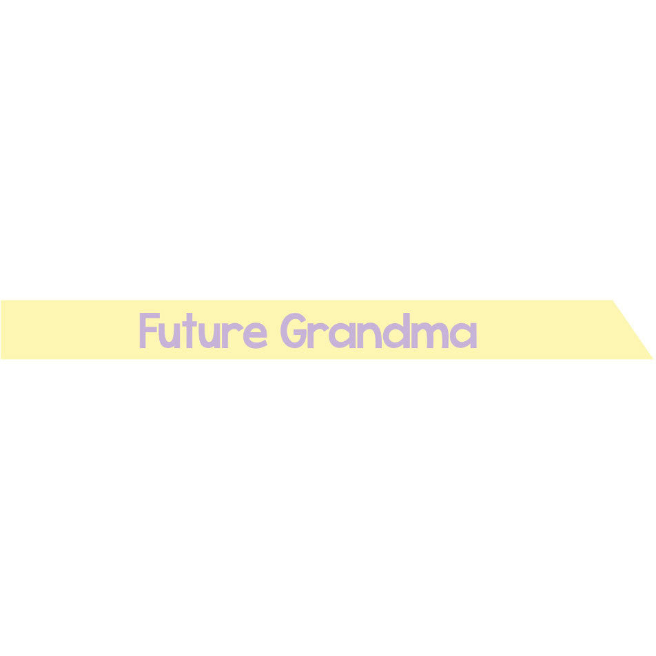 Future Grandma Satin Sash