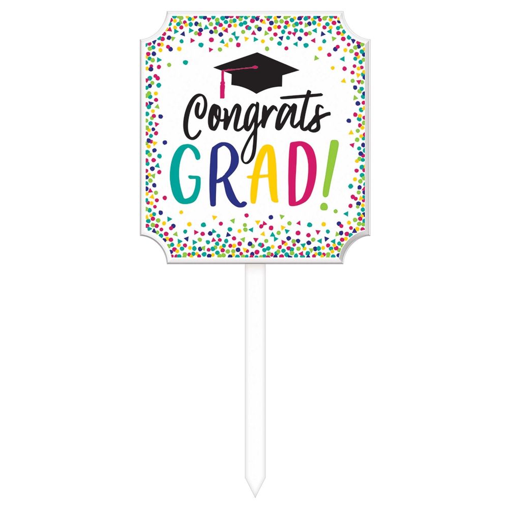 Yay Grad Yard Sign