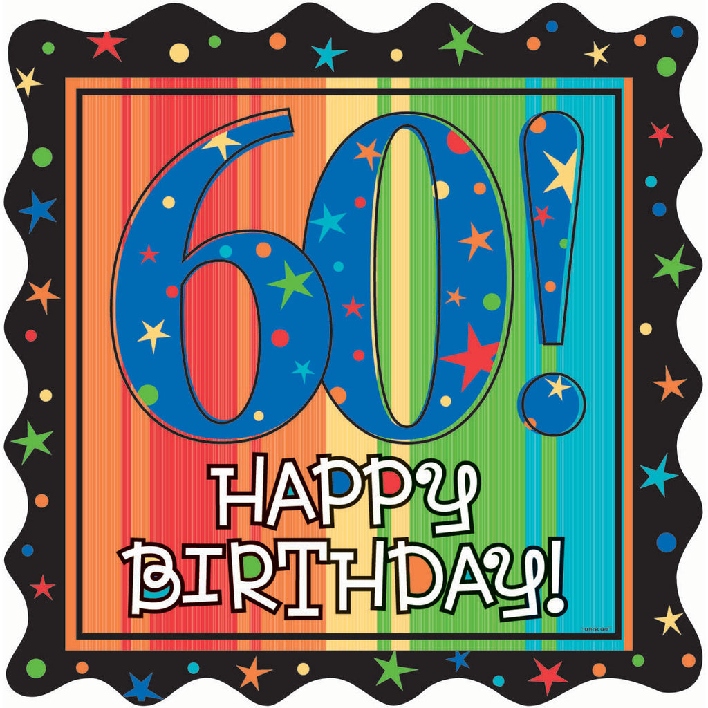 60 Year To Celebrate Cutout (1 ct)