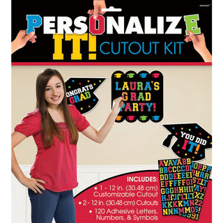 Personalize It Graduation Cutout Kit