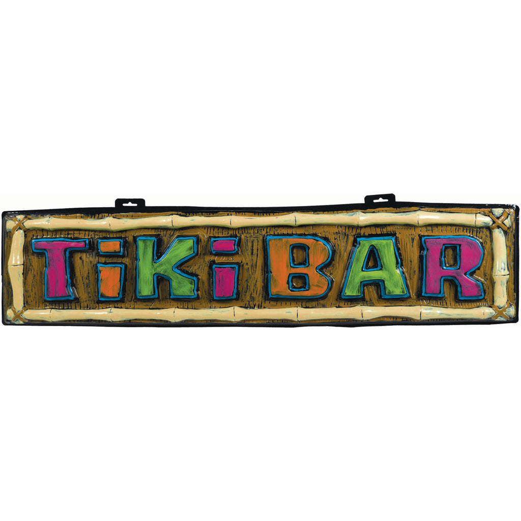Tiki Bar Vacuum Form Sign