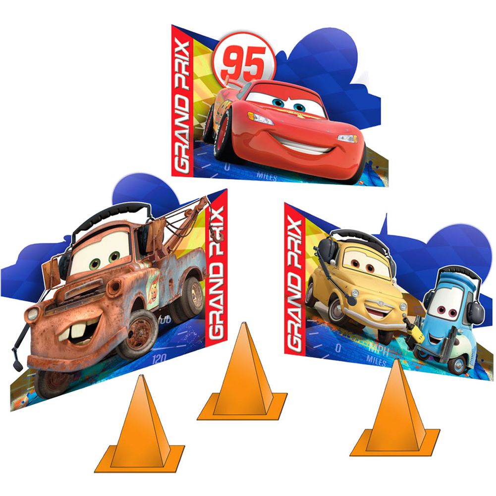 Cars Dream Party Tabletop Decorating Kit