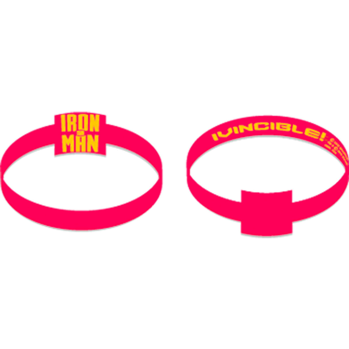 Iron Man 2 Rubber Wristbands