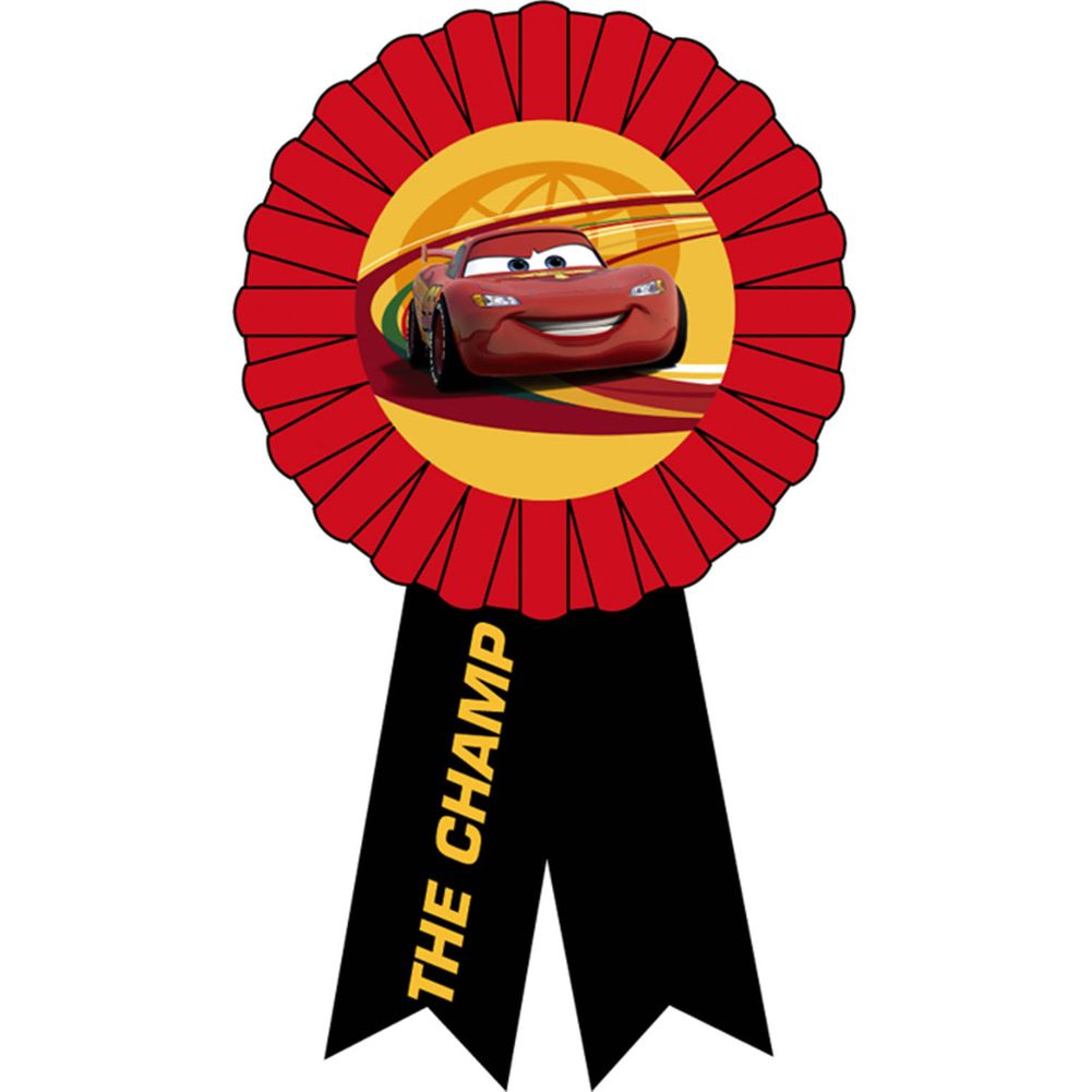 Disney's Cars 2 Award Ribbon