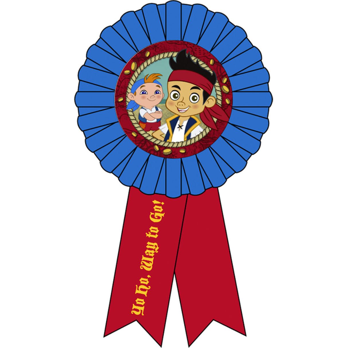 Jake and the Never Land Pirates Award Ribbon