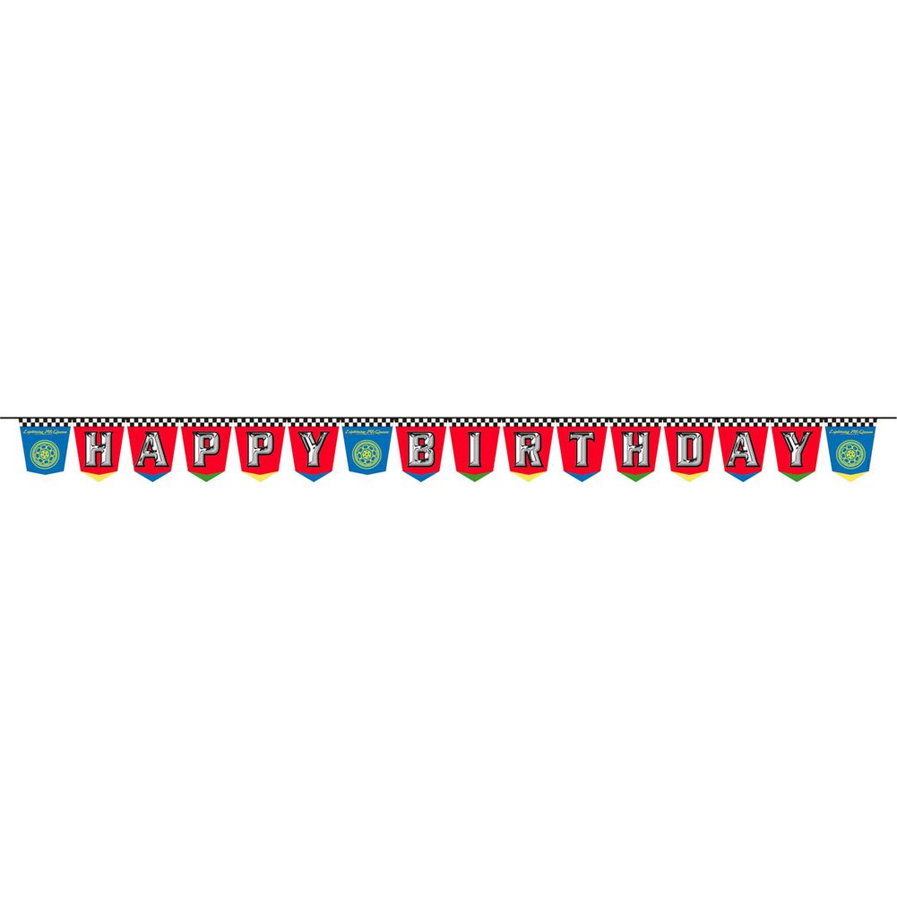 Cars Dream Party Birthday Banner
