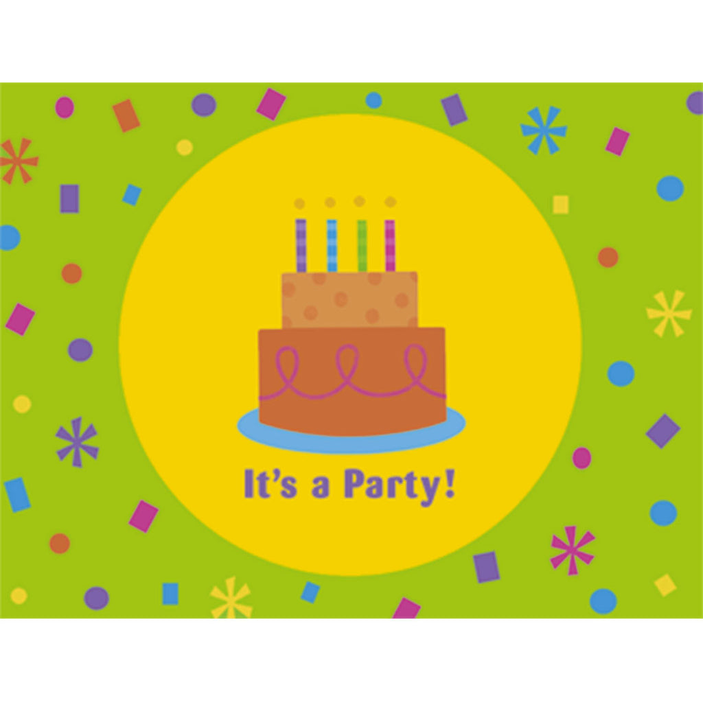 Birthday Fun Dots Invitations