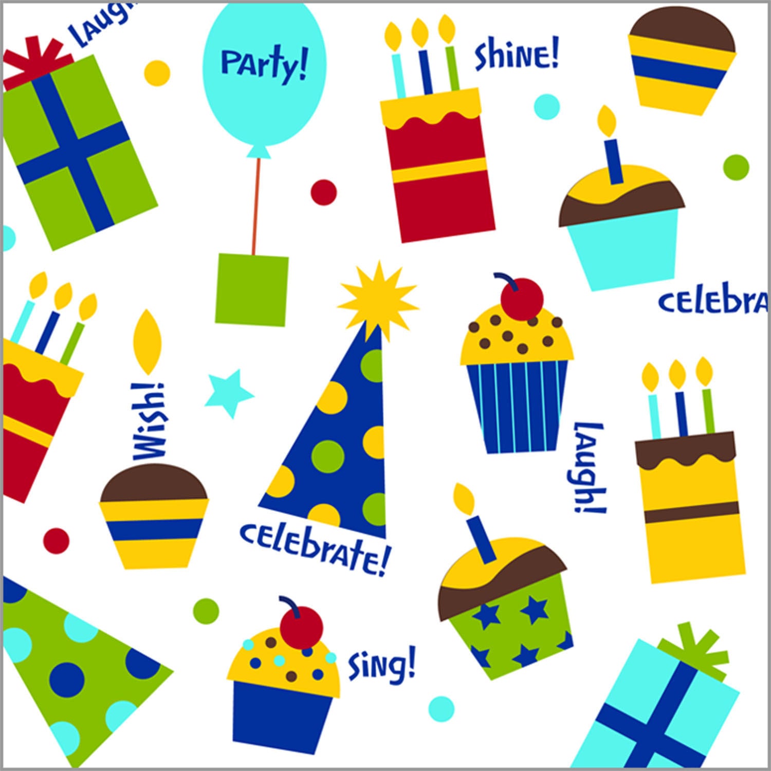 Shine Celebrate Luncheon Napkins (16ct)