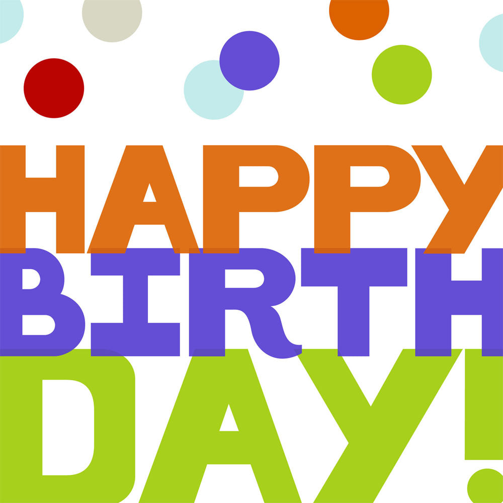 Celebration Balloons Luncheon Napkins (16ct)