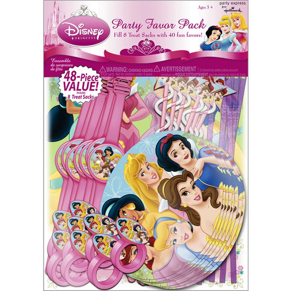 Disney's Princess Dreams Favor Pack (48 Pieces)