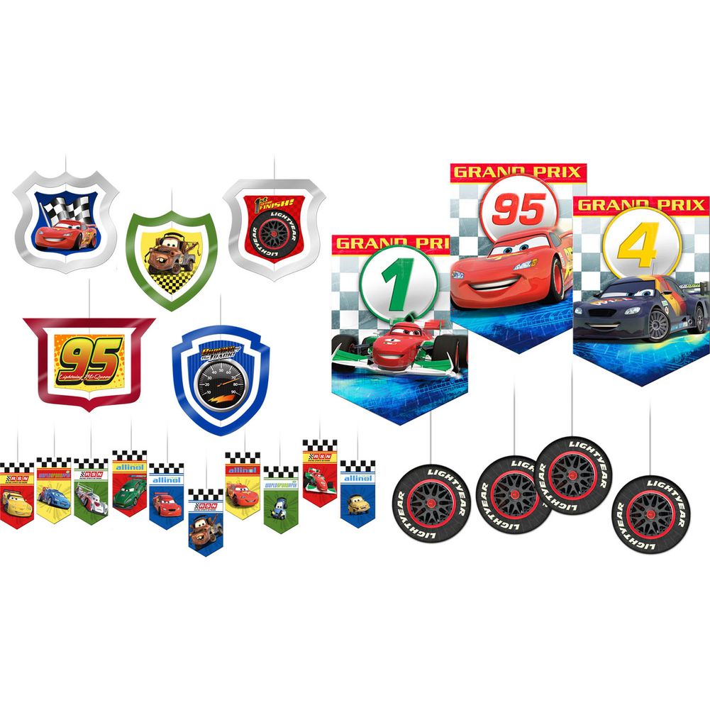 Cars Dream Party Room Kit