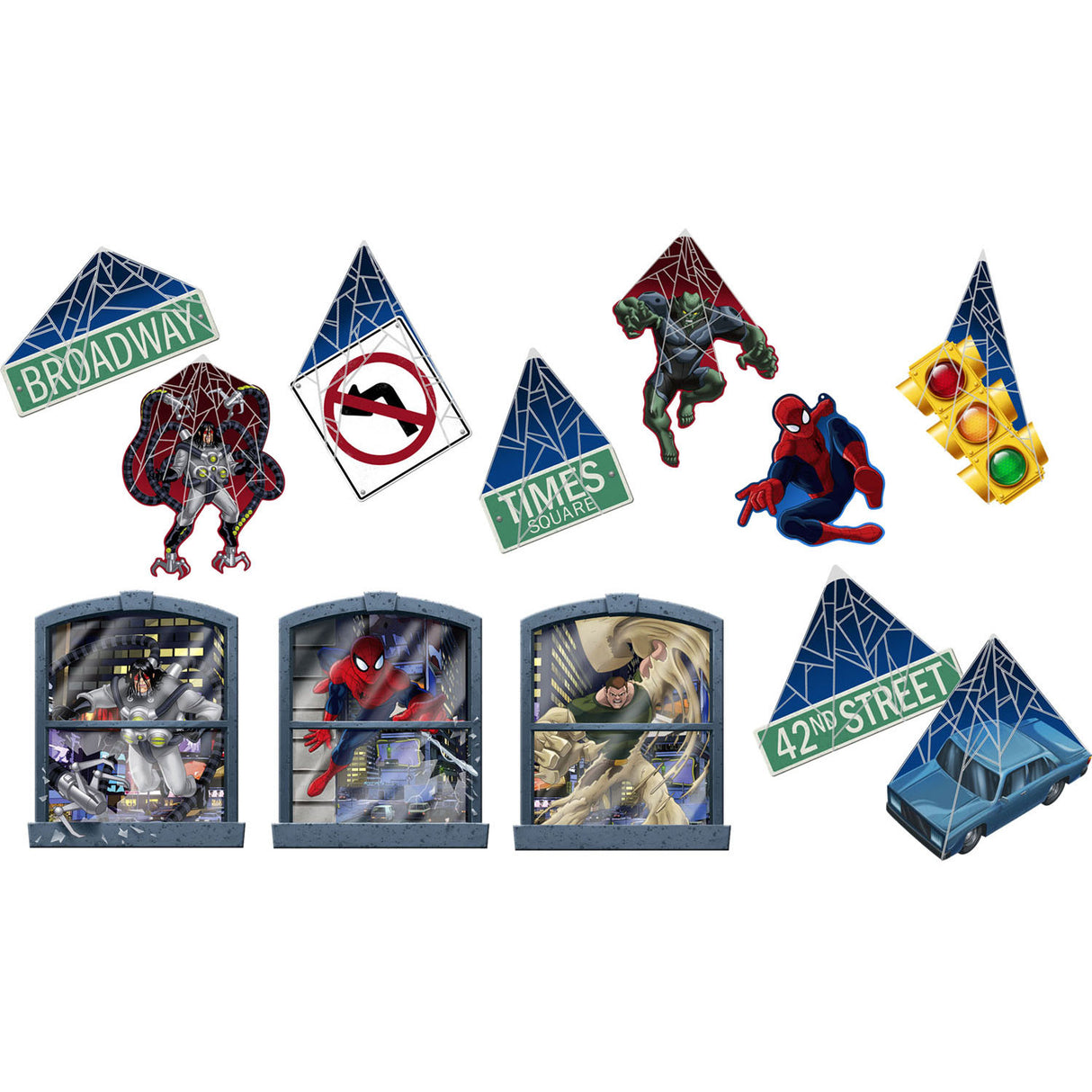 Spider Hero Dream Party Room Kit