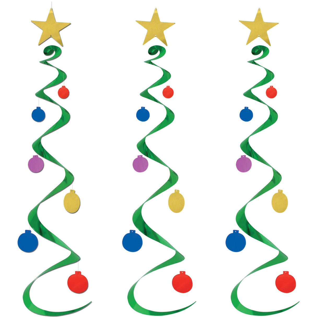 Christmas Tree Whirls