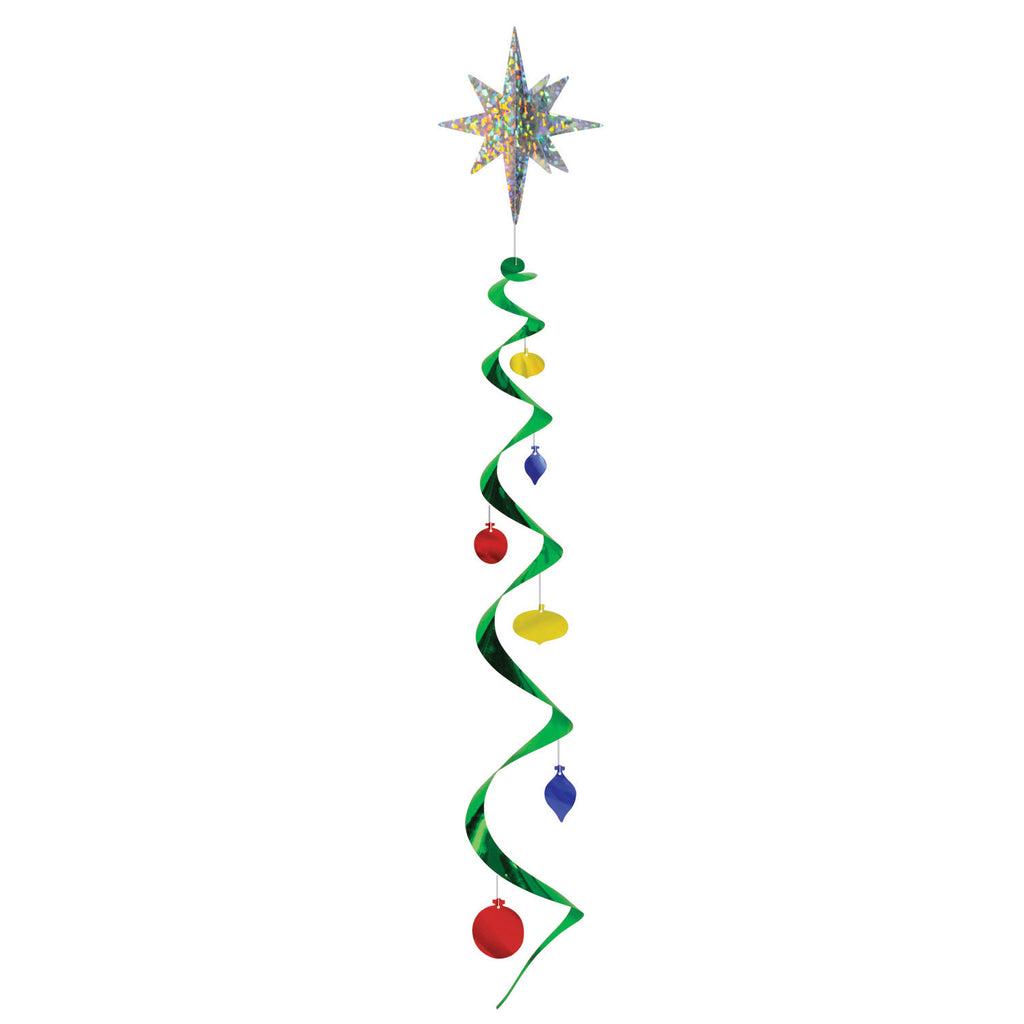 Jumbo Hanging Christmas Swirl