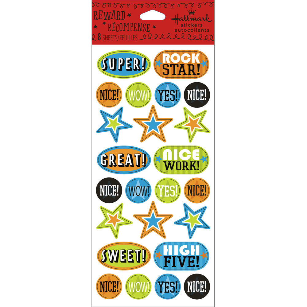 Hallmark Reward Stickers