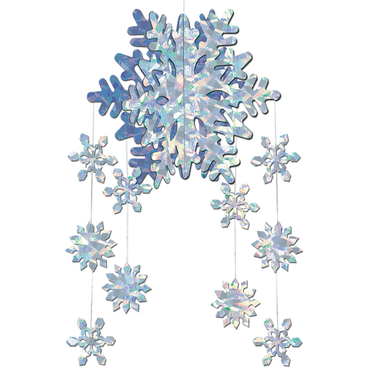 3D Snowflake Mobile