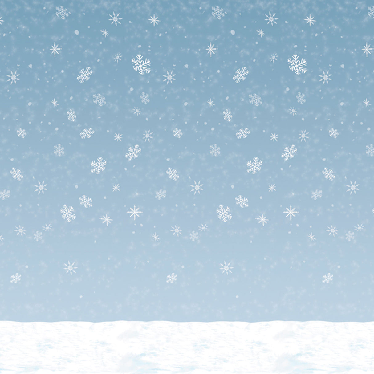 Winter Sky Backdrop Room Roll