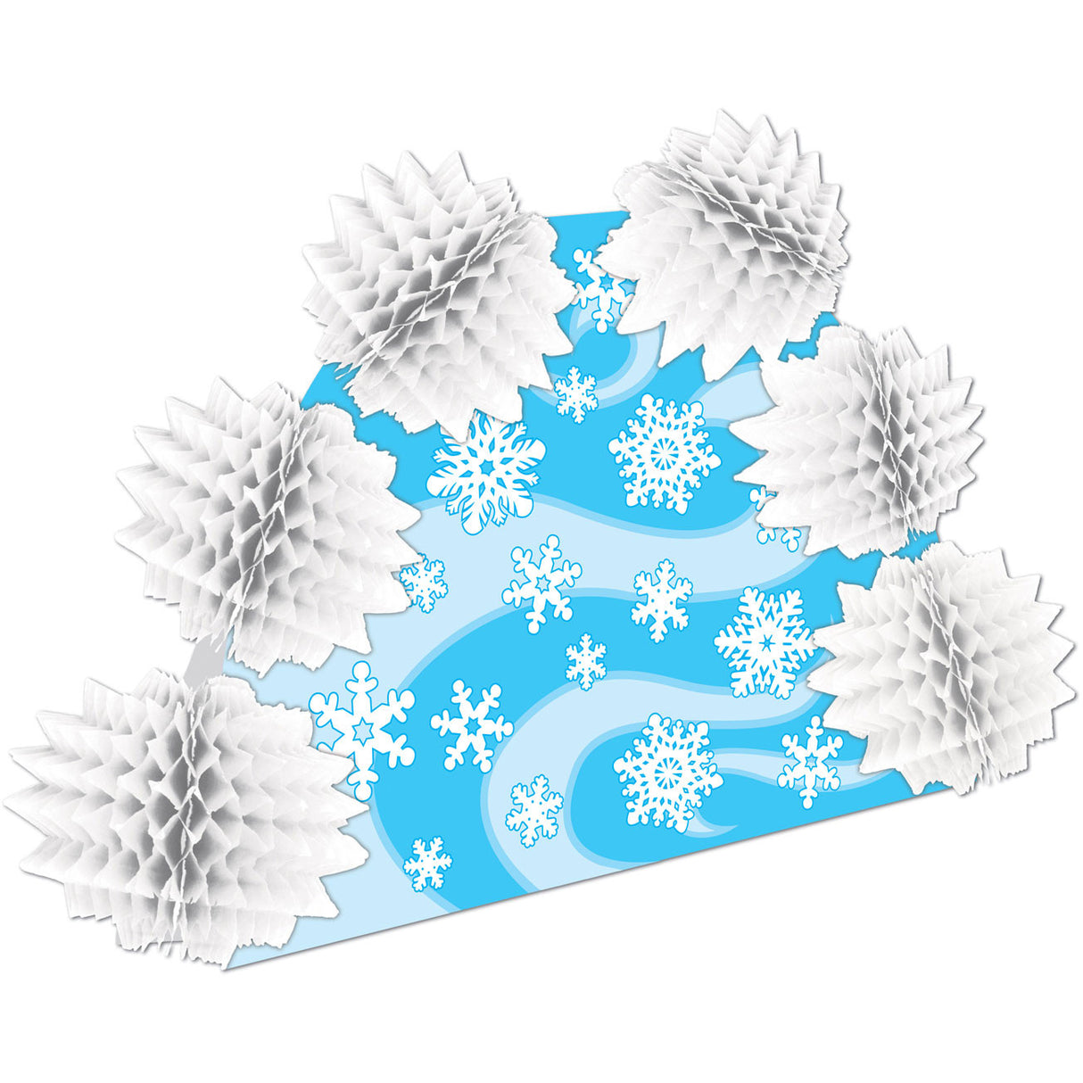 Snowflake Pop-Over Centerpiece