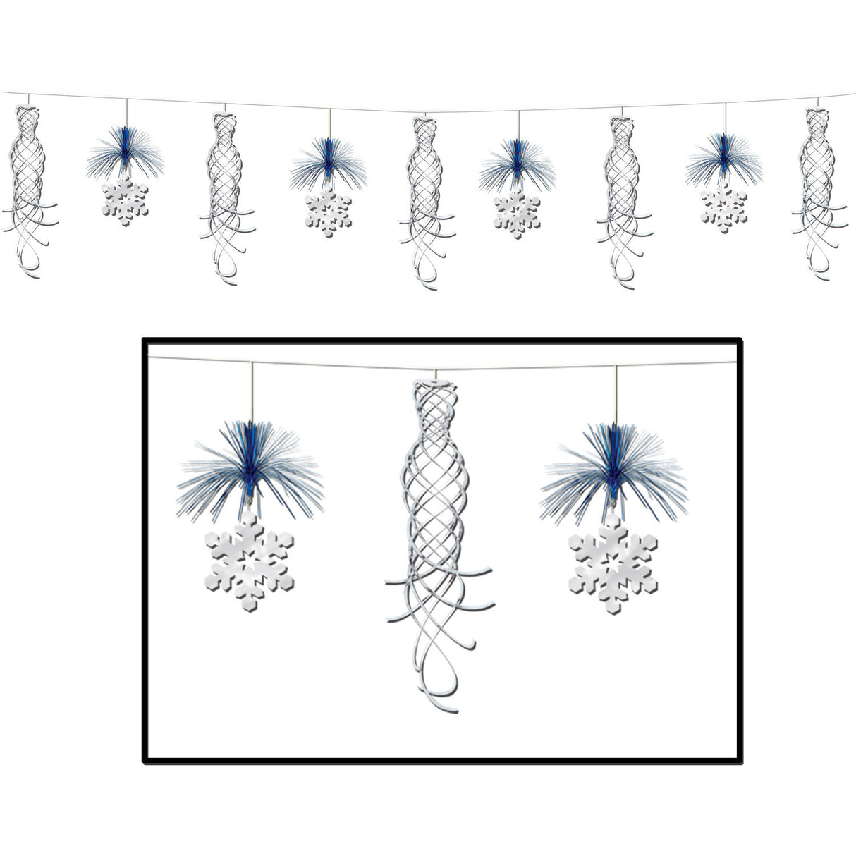 Winter Shimmer Garland