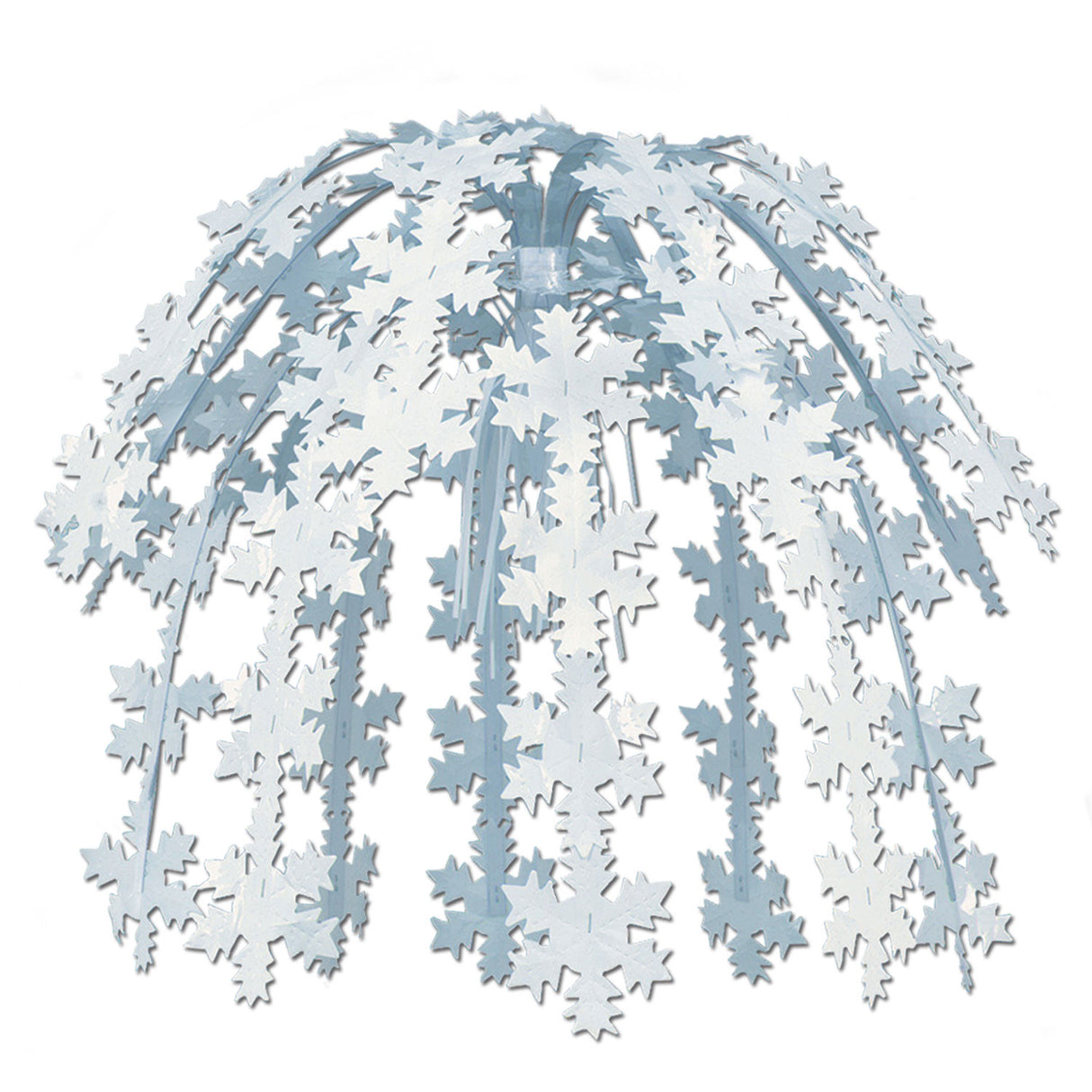 Winter Snowflake Cascade Fountain