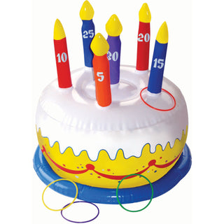Inflatable Cake Ring Toss Game