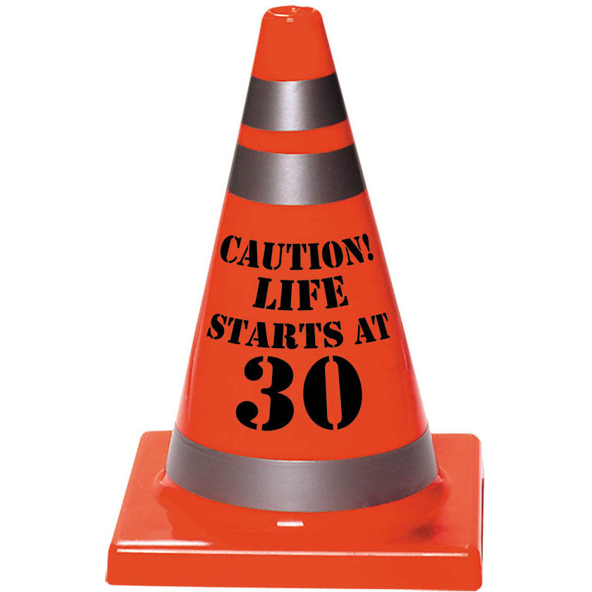 30th Birthday Traffic Cone