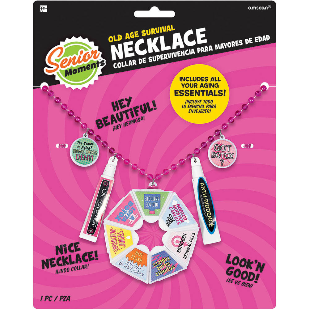 Old Age Survival Necklace