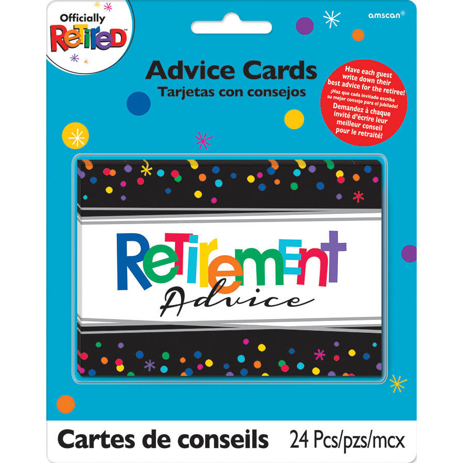 Officially Retired Advice Cards (24ct)