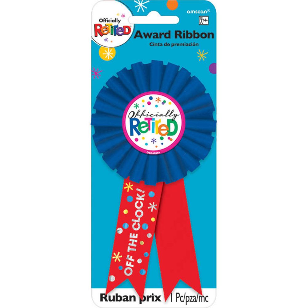 Officially Retired Award Ribbon