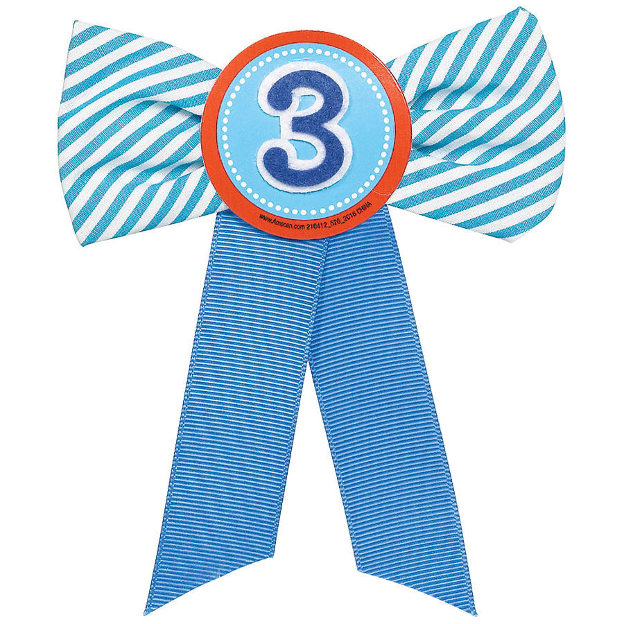 3rd Birthday Boy 5" Award Ribbon