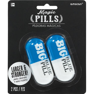 Over The Hill Magic Blue Pill Gag Gift