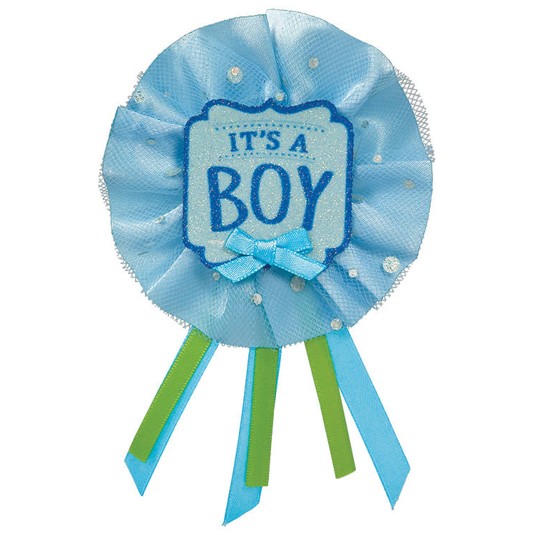 6.25" It's a Boy Fancy Award Ribbon