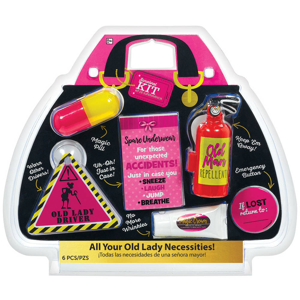 Womens Over The Hill Survival Kit