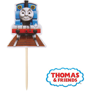 Thomas the Tank Cupcake Picks