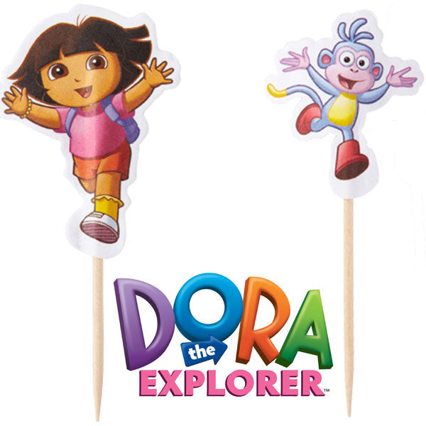 Dora the Explorer Cupcake Picks