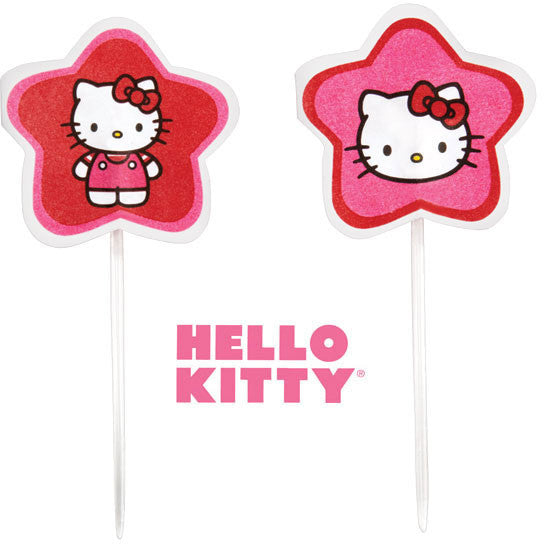 Hello Kitty Cupcake Picks