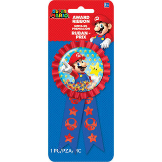 Super Mario Confetti Pouch Award Ribbon