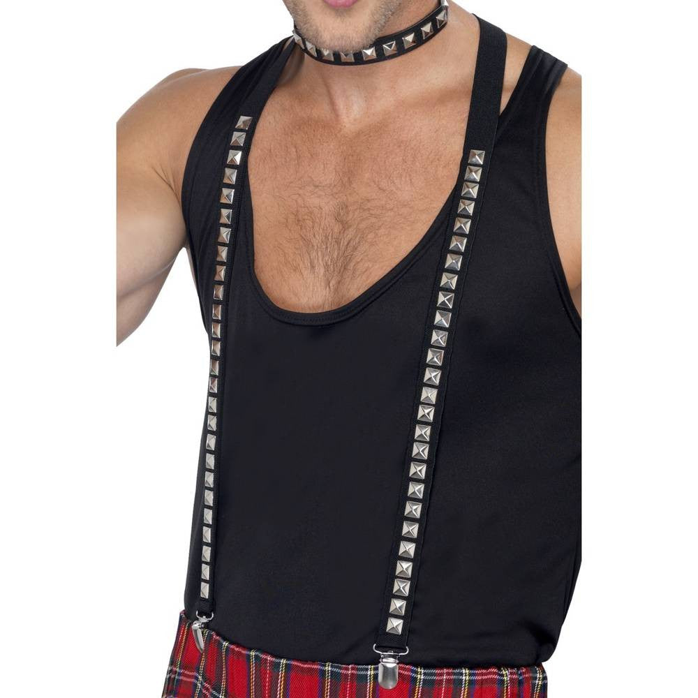 Tartan Punk Braces