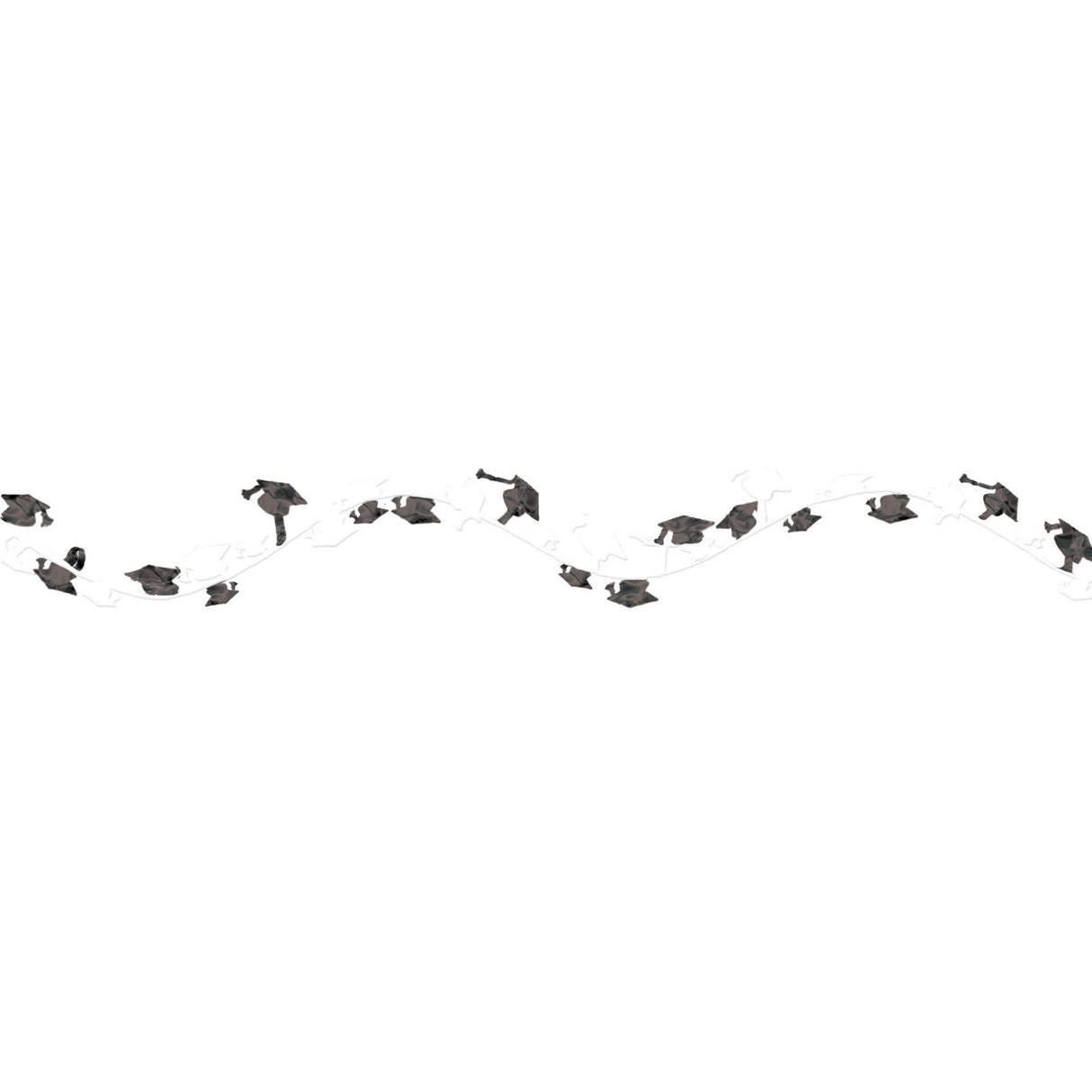 Wire Graduation Cap Garland