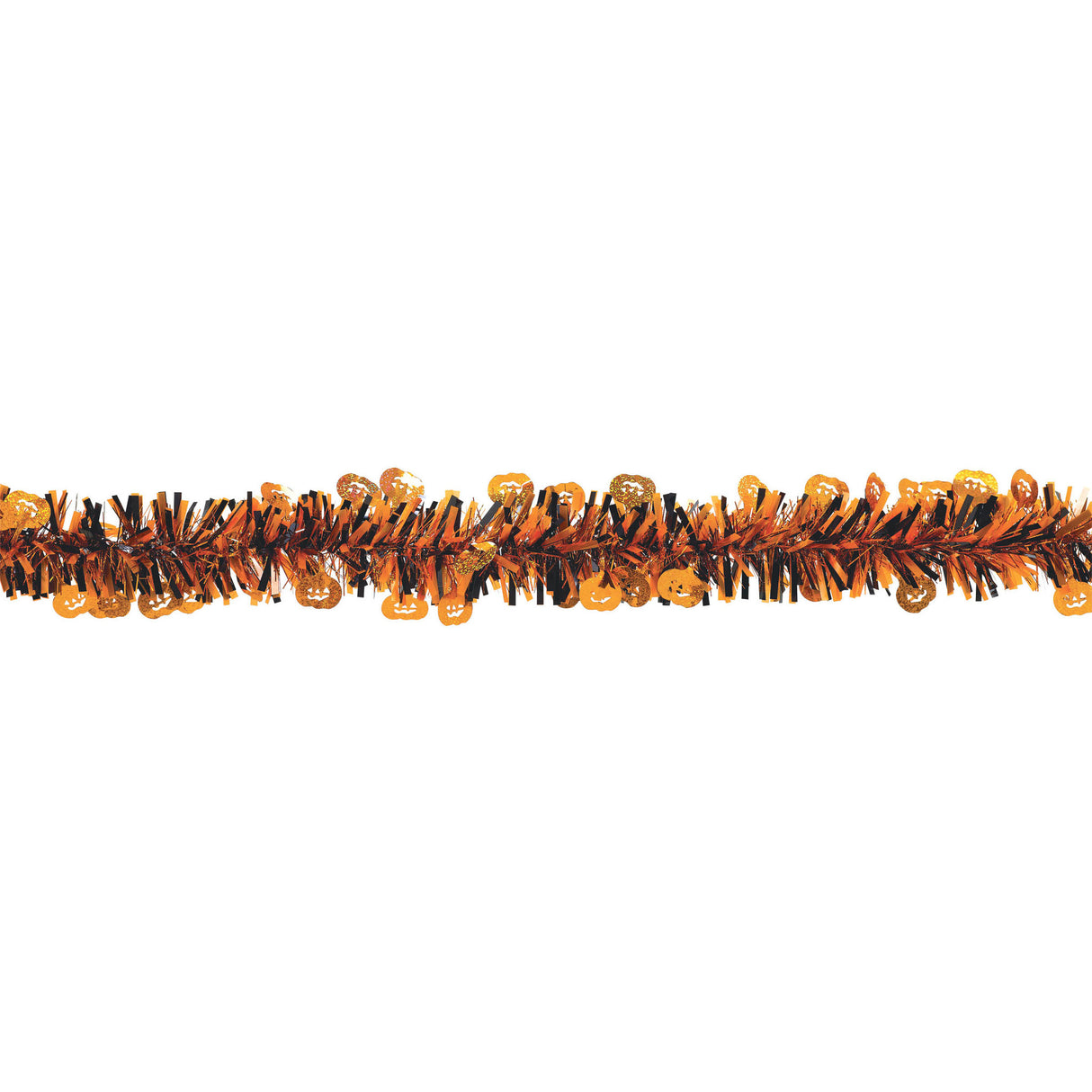 Pumpkin Tinsel Garland
