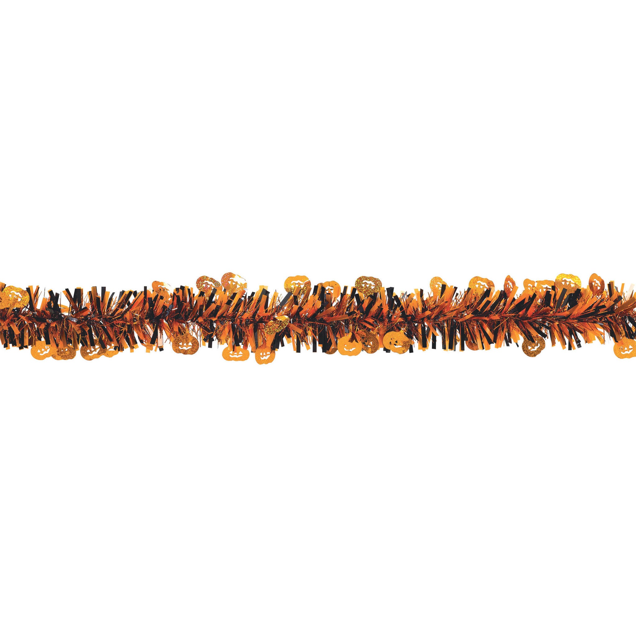 Pumpkin Tinsel Garland