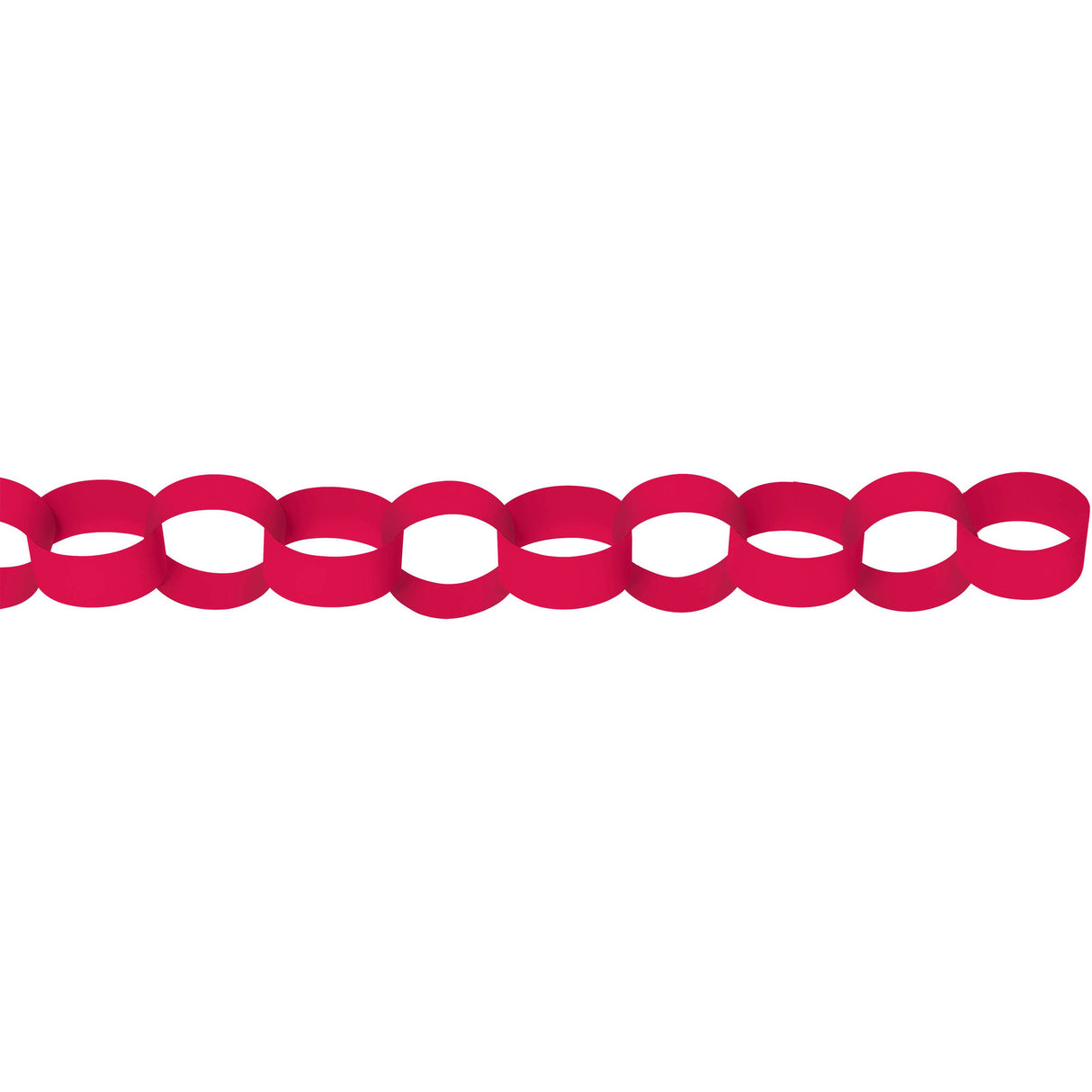 Apple Red 10' Chain Link Garland
