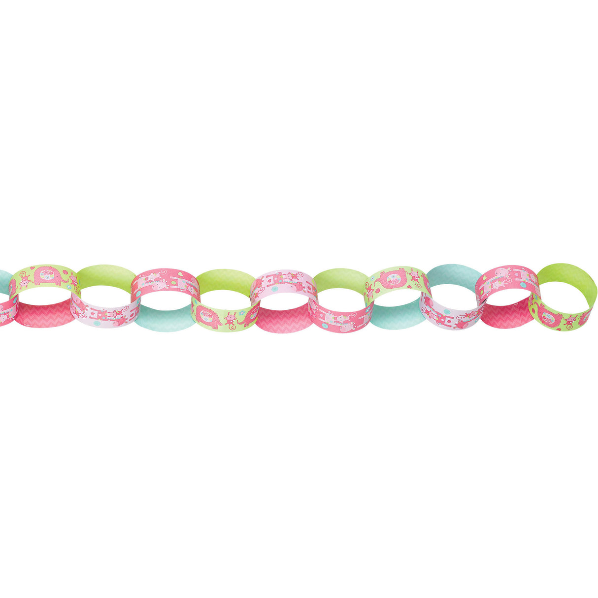 One Wild Girl Paper Chain Garland