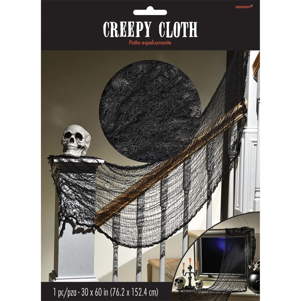 Halloween Creepy Cloth - Black