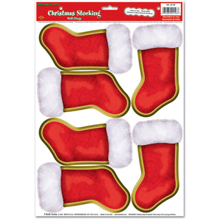 Christmas Stockings Peel 'N Place