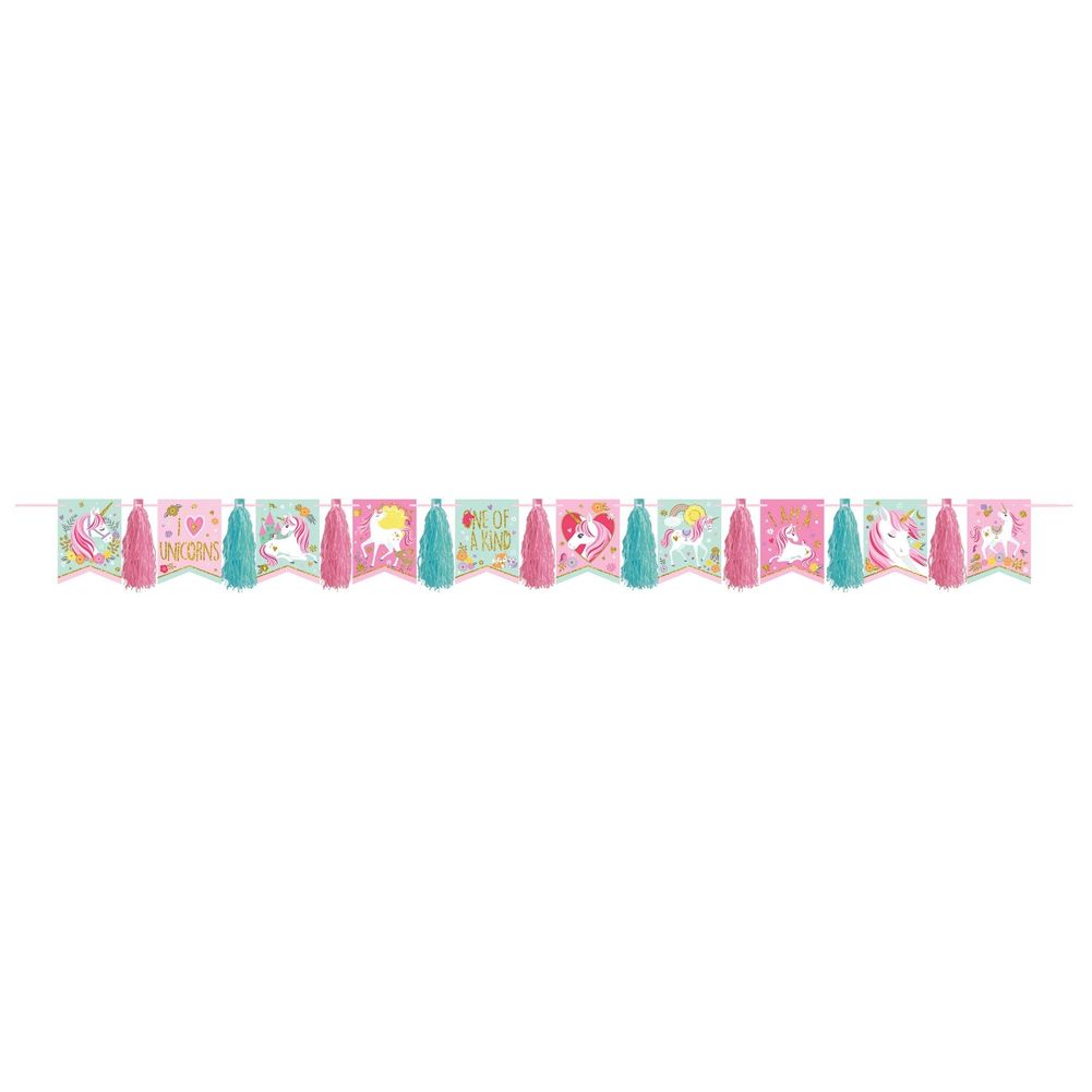 Magical Unicorn Tassel Garland