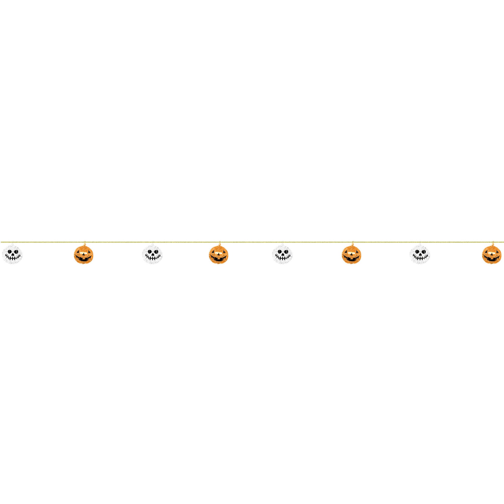 Halloween Pristmatic Ornament Garland